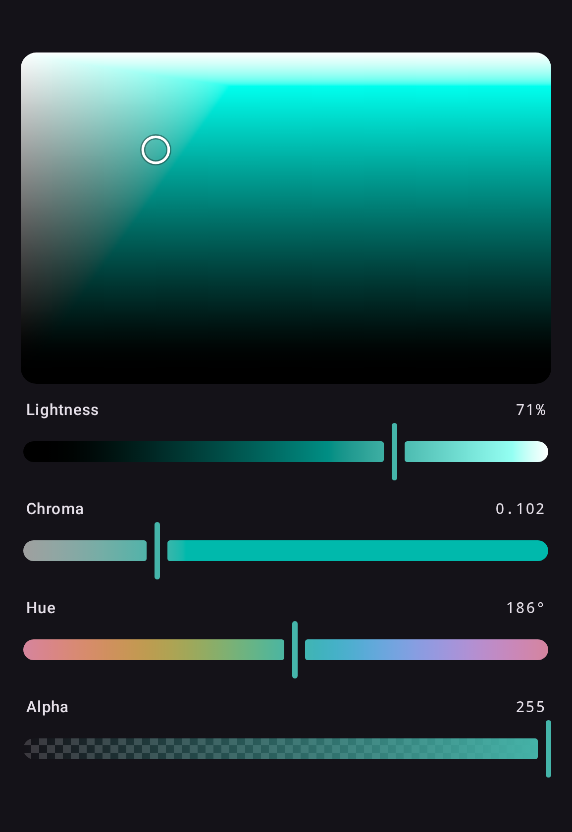 OkLCh contextual
