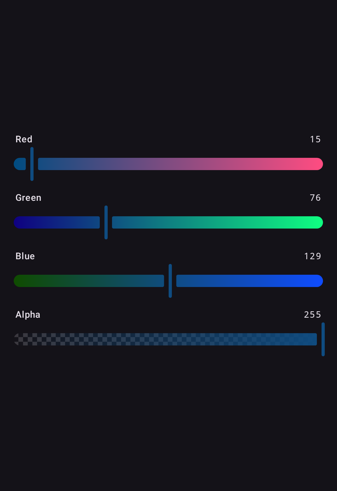 RGB contextual